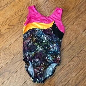 Size 8/10 Moret Kids gymnastics leotard